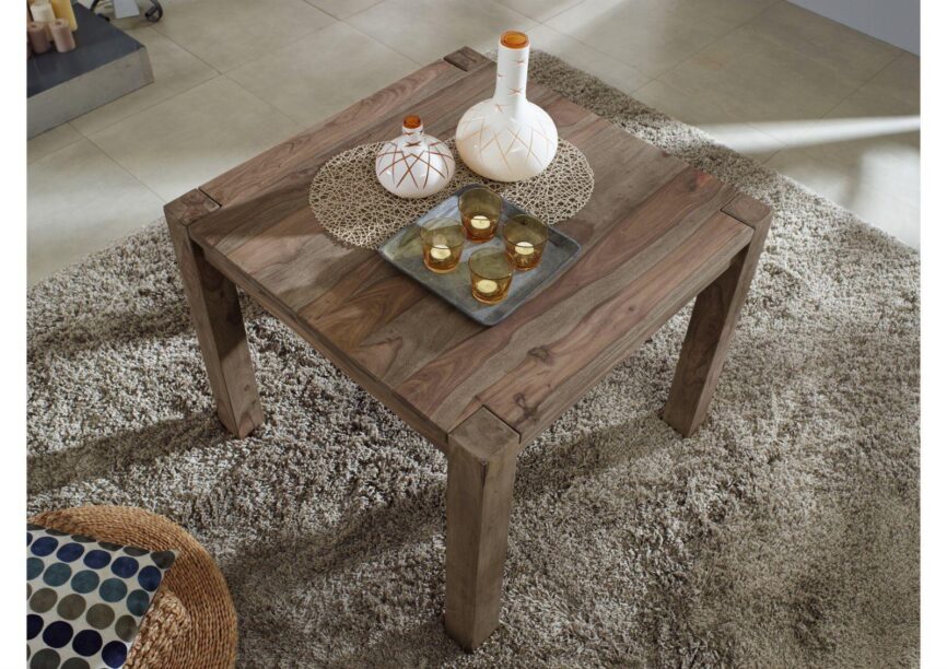 Alpaca Modern Sheesham Dining Table #3 - Duraster