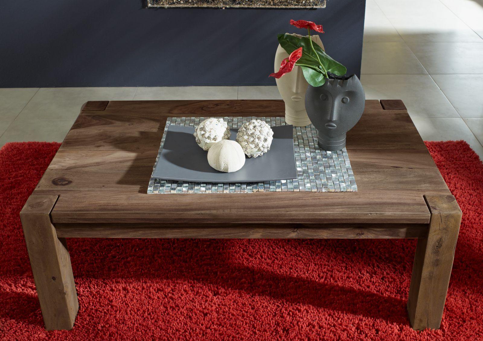 Alpaca Modern Sheesham Wood Coffee Table #7 - Duraster