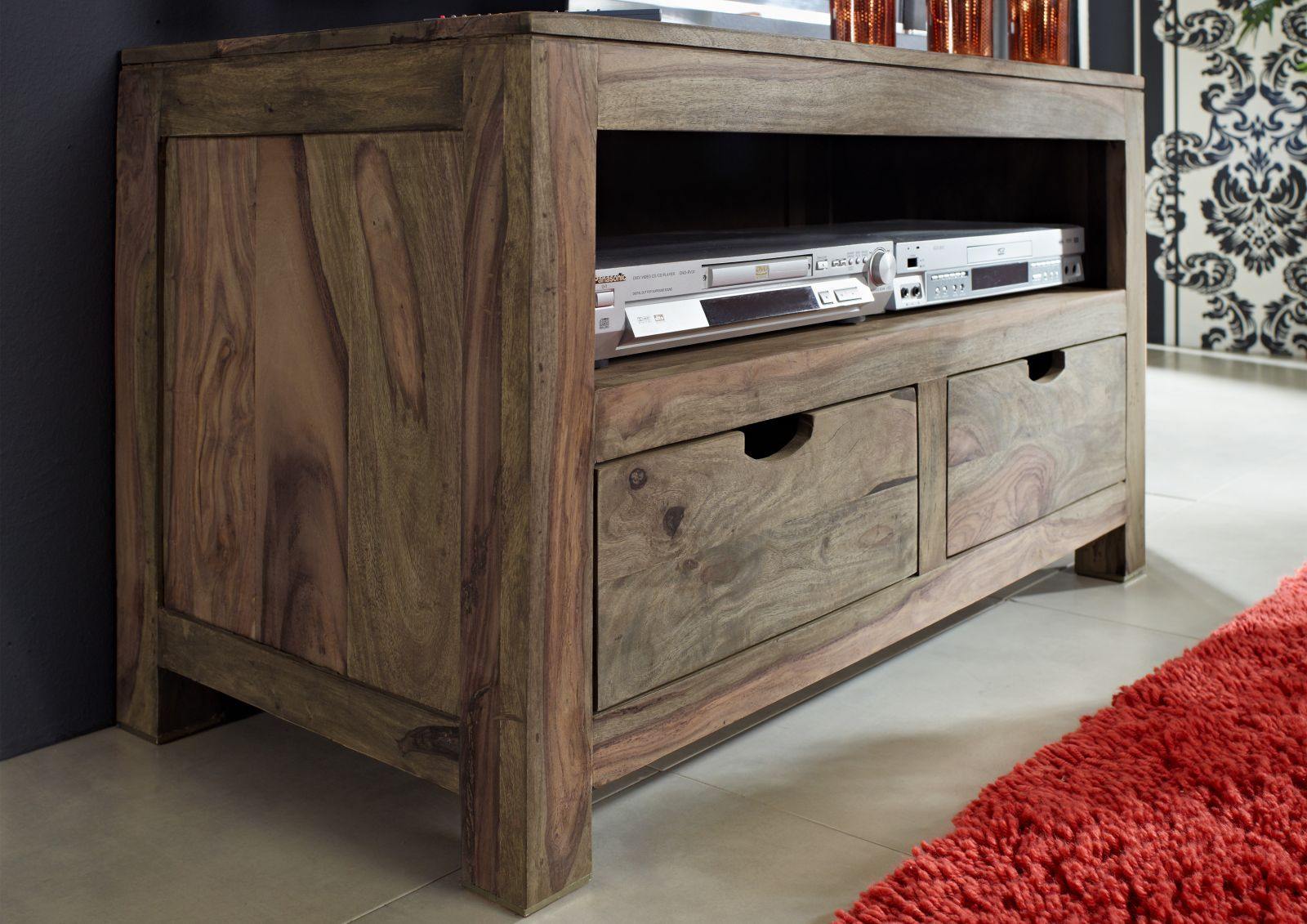 Alpaca Modern Sheesham Wood TV Unit #4 - Duraster