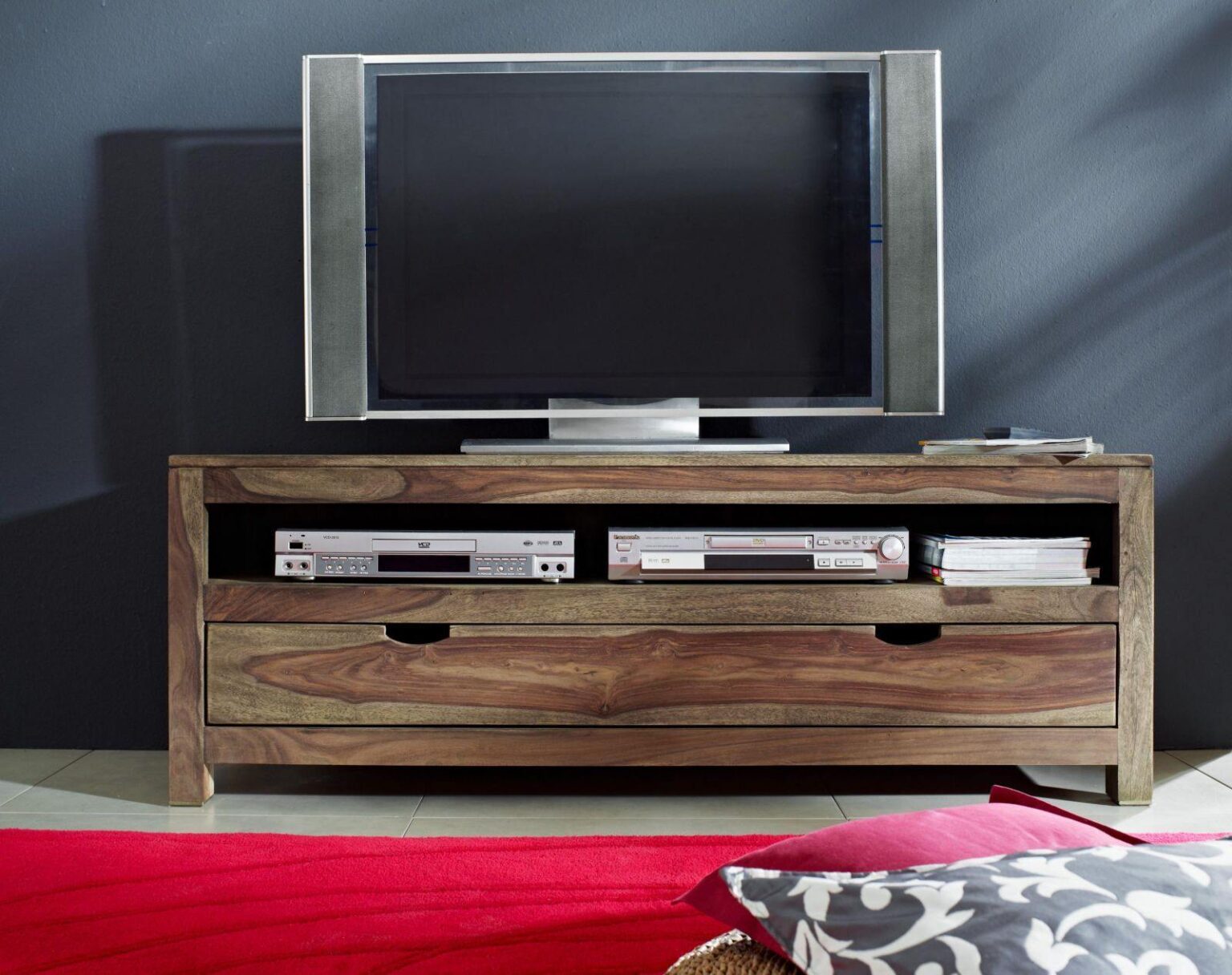 Alpaca Modern Sheesham Wood TV Unit #5 - Duraster