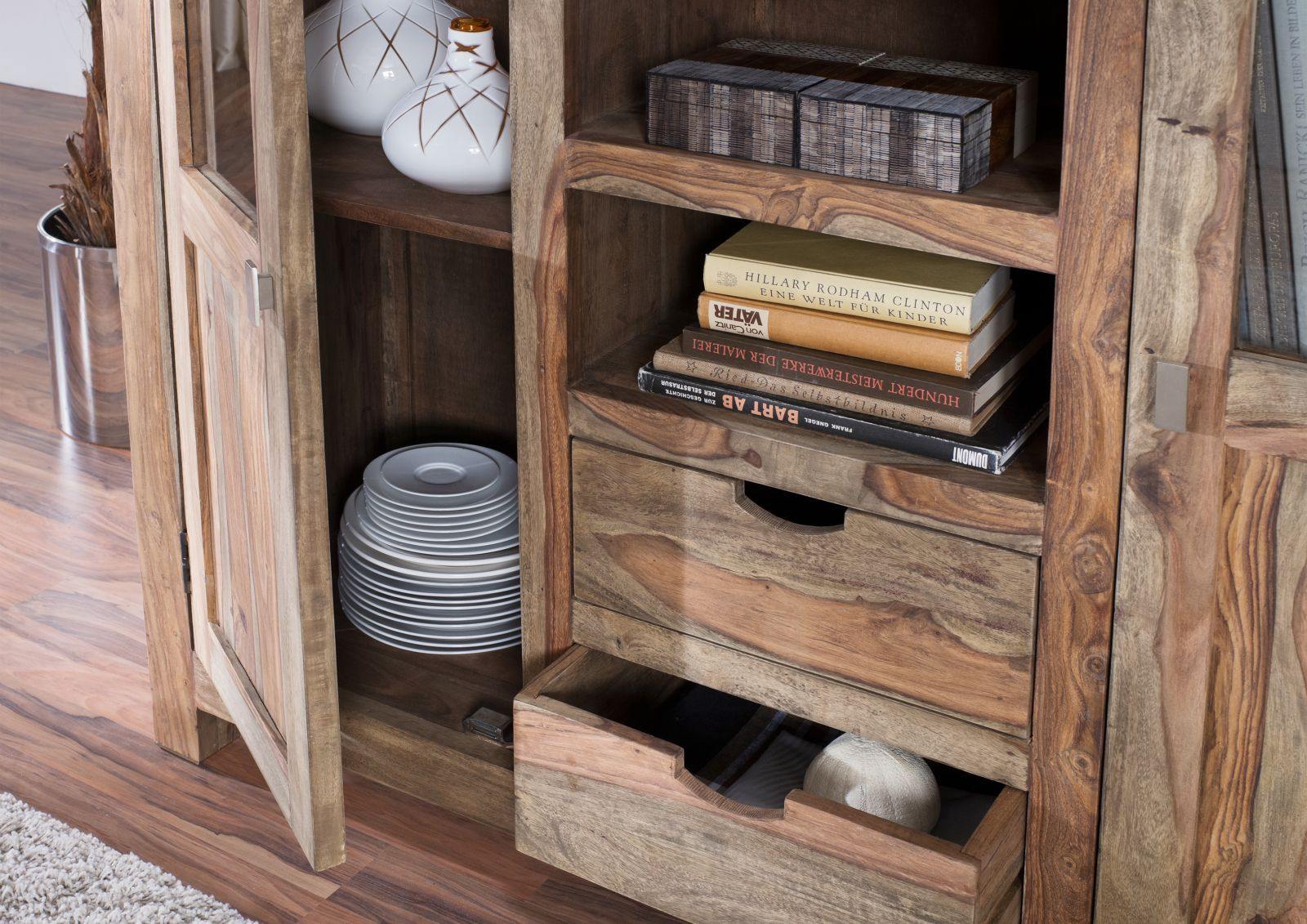 Alpaca Modern Sheesham Wood Cabinet #14 - Duraster