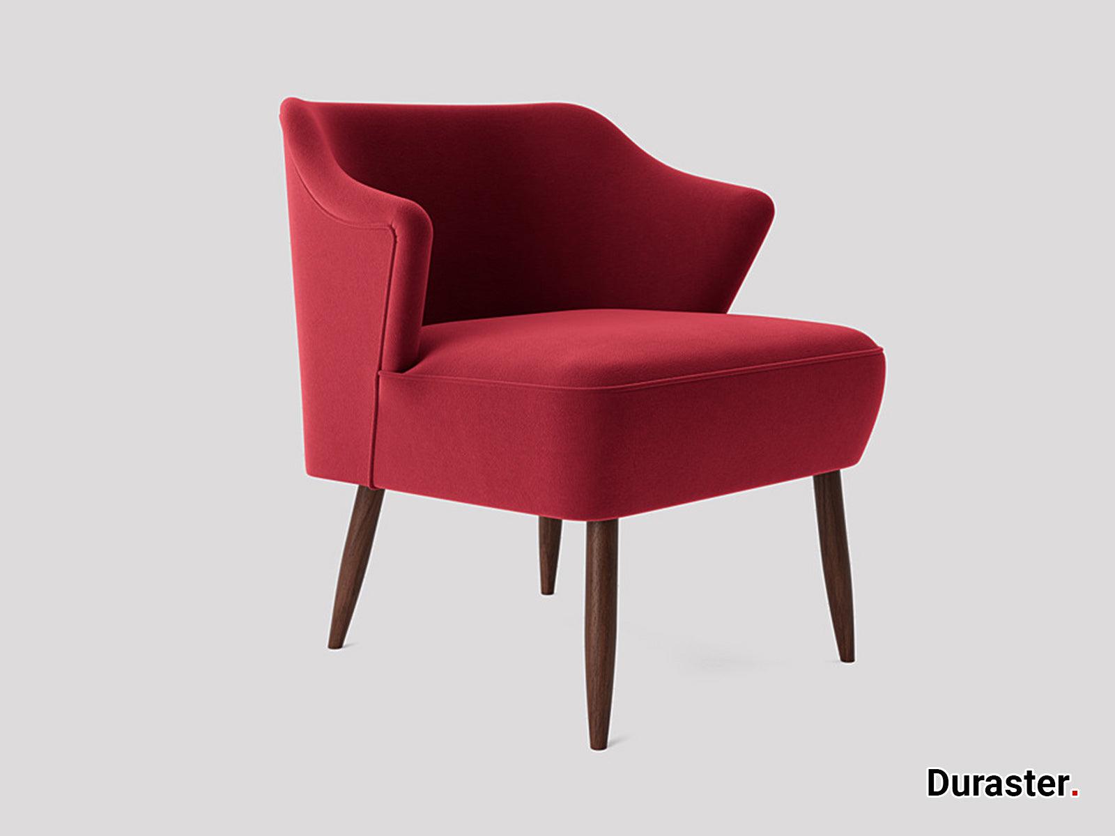 Elemantray Solid Wood Fabric Upholstered Chair #4 - Duraster