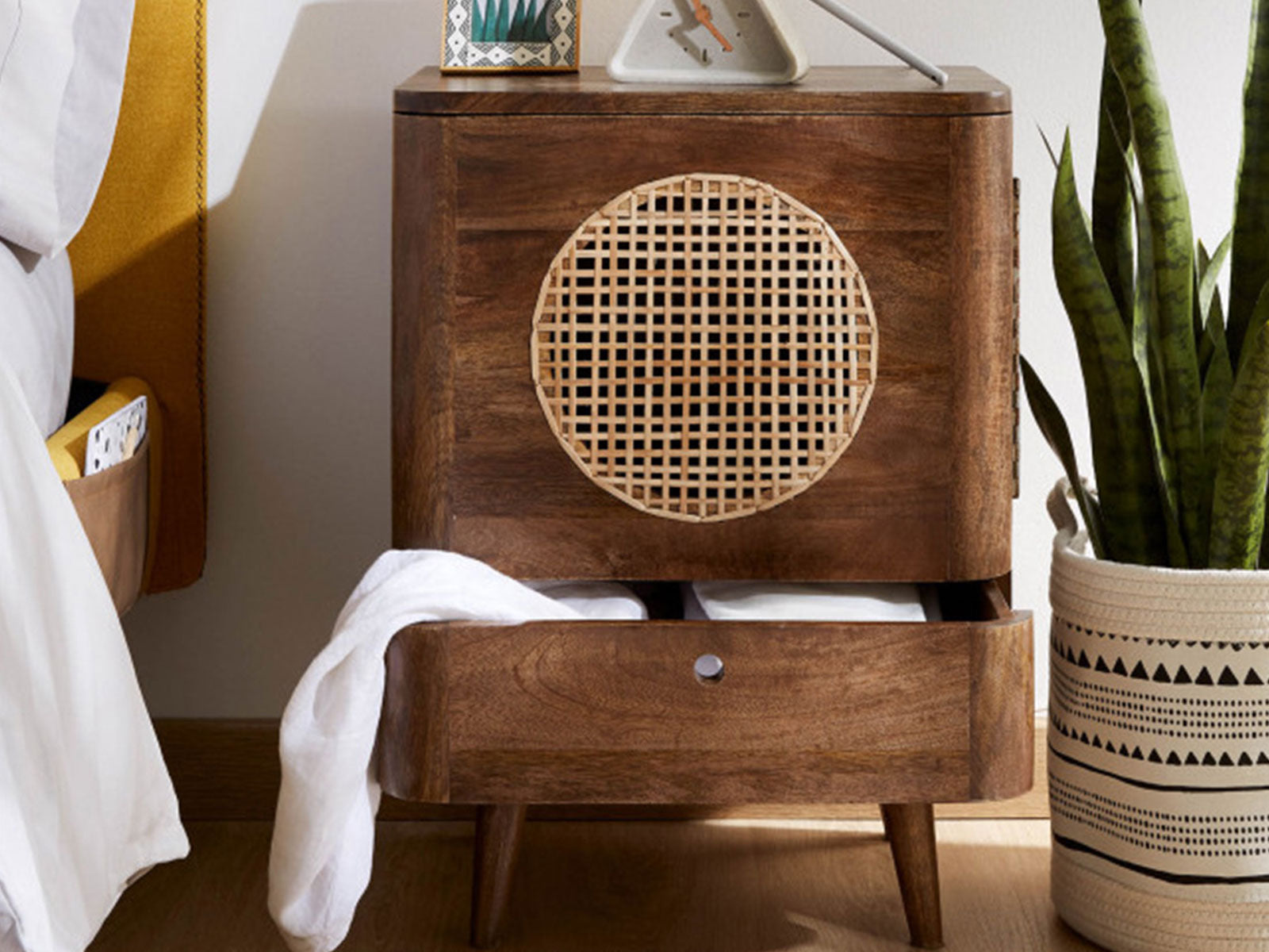 Bedside Table with Drawer