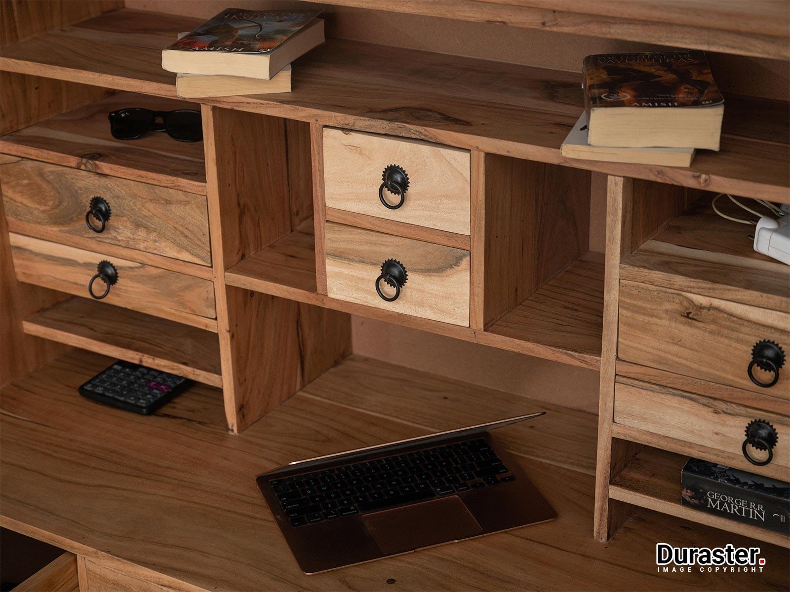 Eternal Solid Acacia wood  Secretaire Desk#1 - Duraster