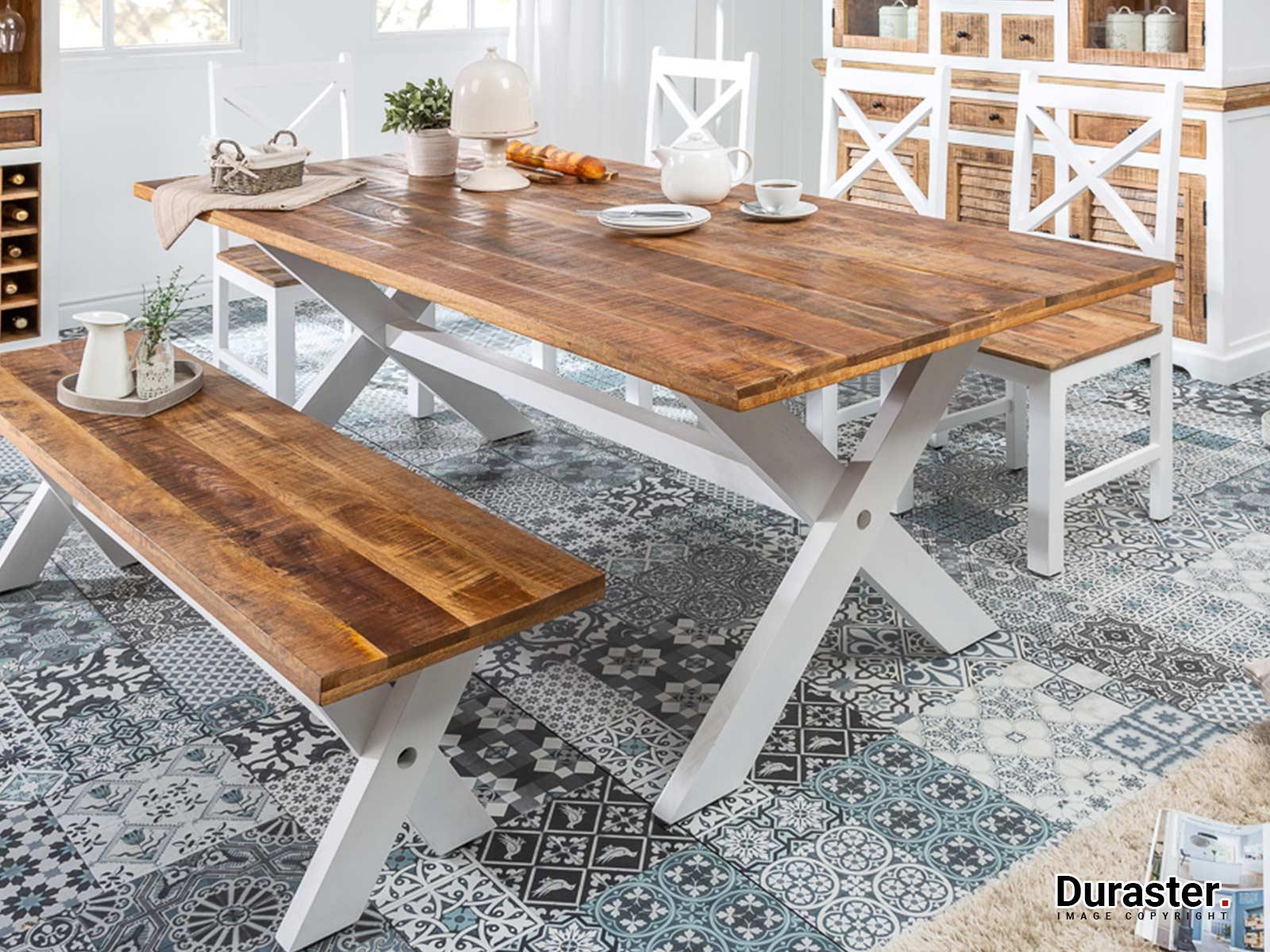 Novo Premium Solid Mango Wood Dining Set with Chairs #1 - Duraster