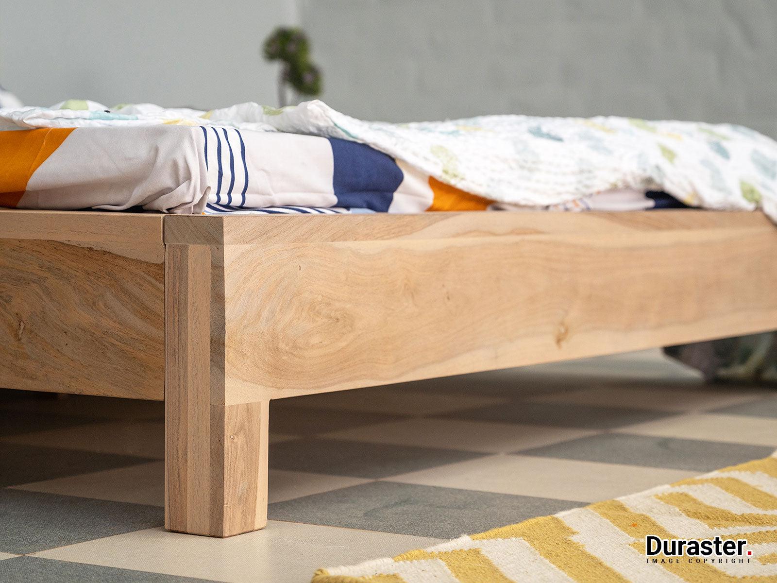Novo Premium Solid Sheesham wood Elegant Bed #1 - Duraster