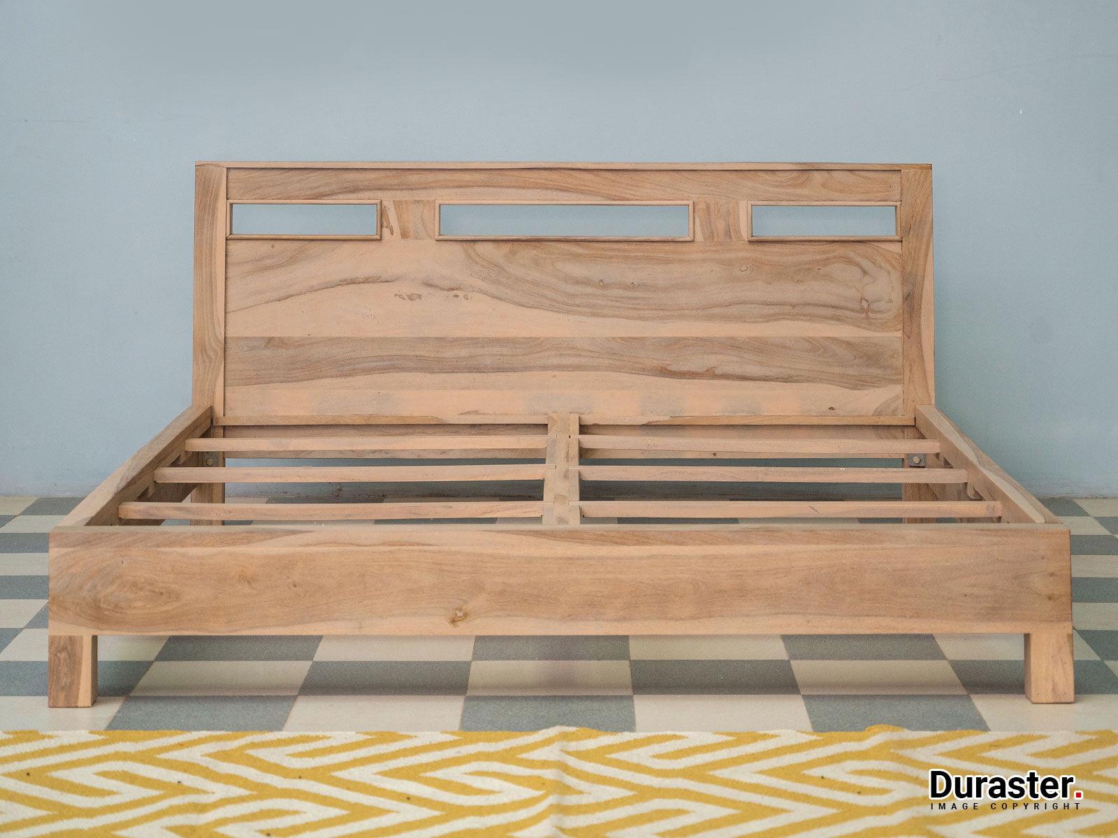 Novo Premium Solid Sheesham wood Elegant Bed #1 - Duraster