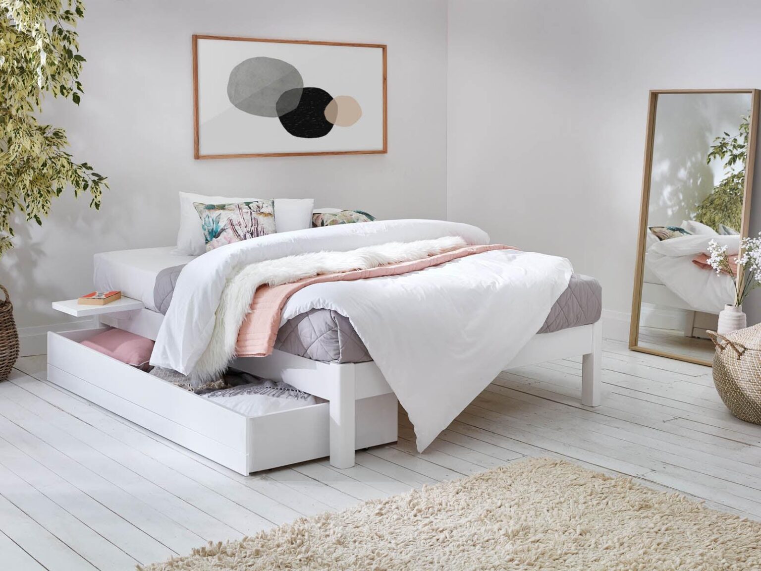Novo Premium Solid Acacia Wood Bed #4 - Duraster