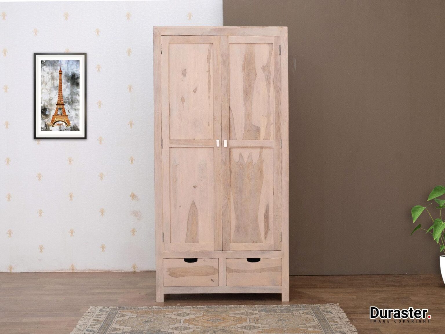 Novo Premium Sheesham Wood Spacious Cabinet #4 - Duraster
