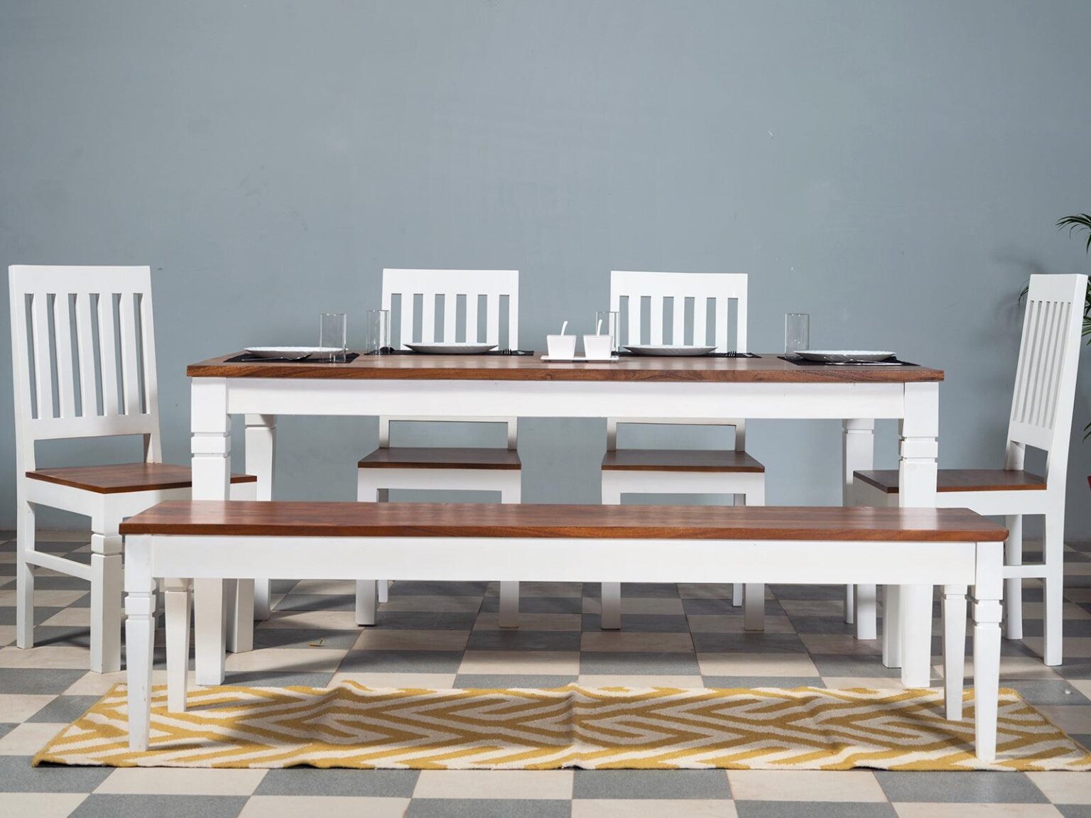 Novo Premium Solid Acacia wood Dining Table  #2 - Duraster