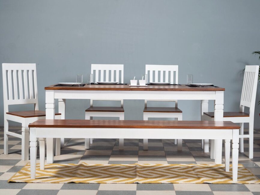 Novo Premium Solid Acacia wood Dining Table  #2 - Duraster
