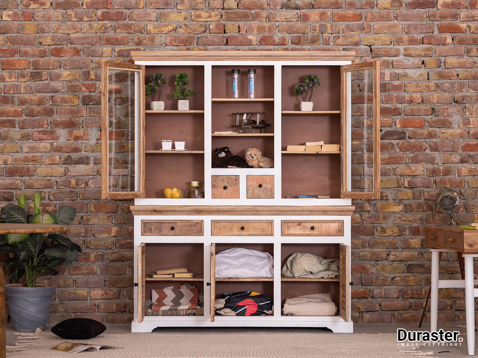 Duraster Novo Premium Solid Wood Buffet Cabinet #1 - Image 3