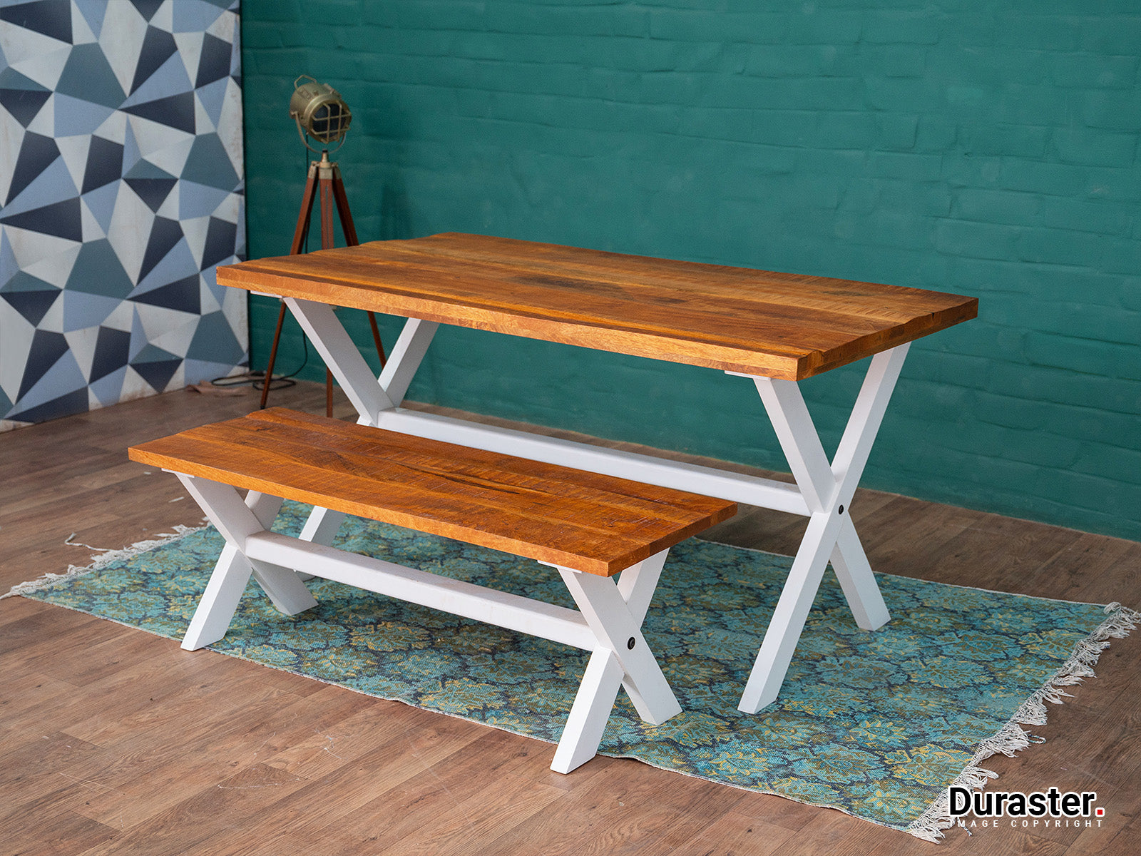 Duraster Novo Premium Mango Wood Dining Table #3 - Image 2