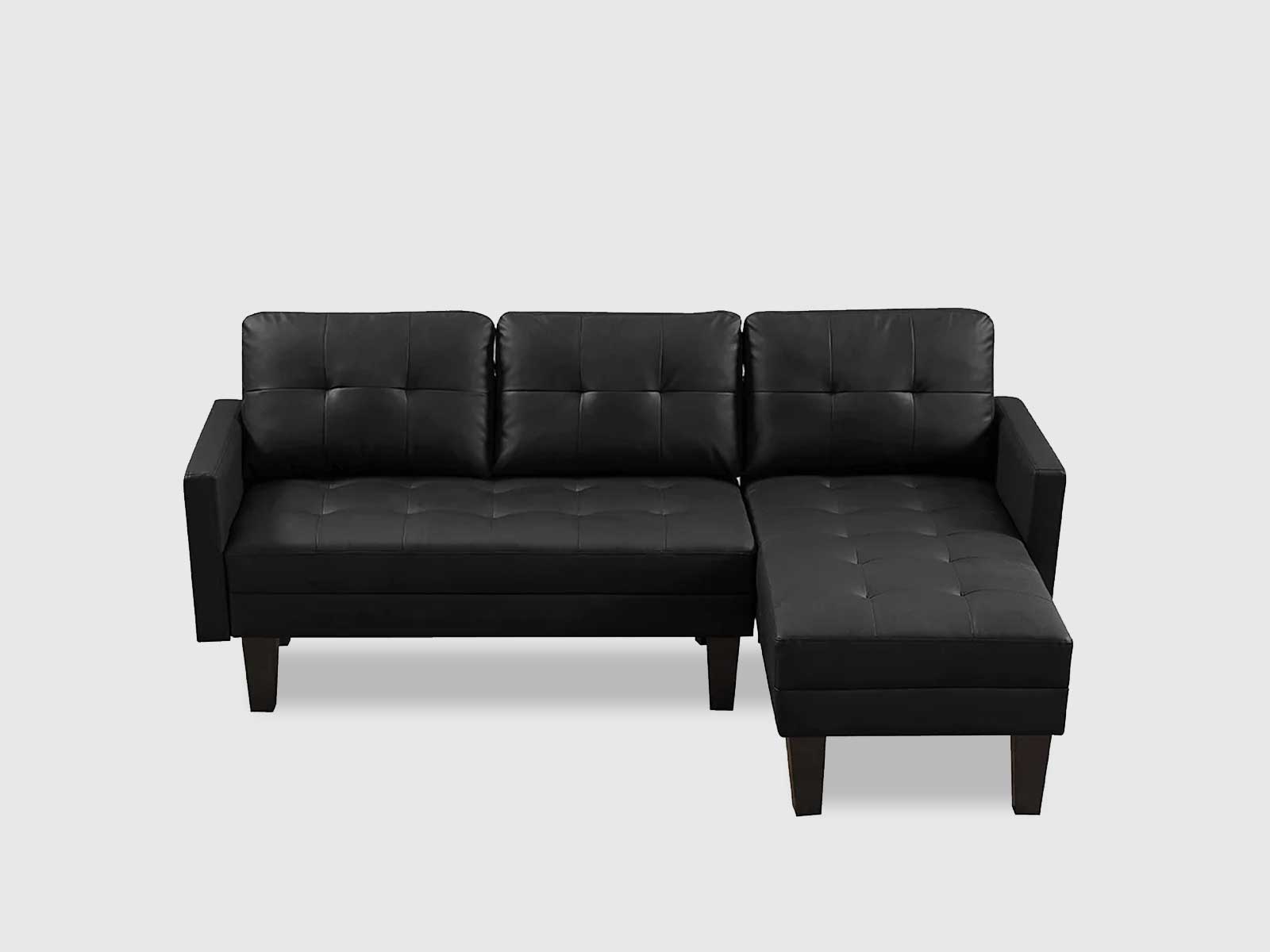 Duraster Chesterfield Vintage Leather Sofa Cum Bed #81 - Image 7