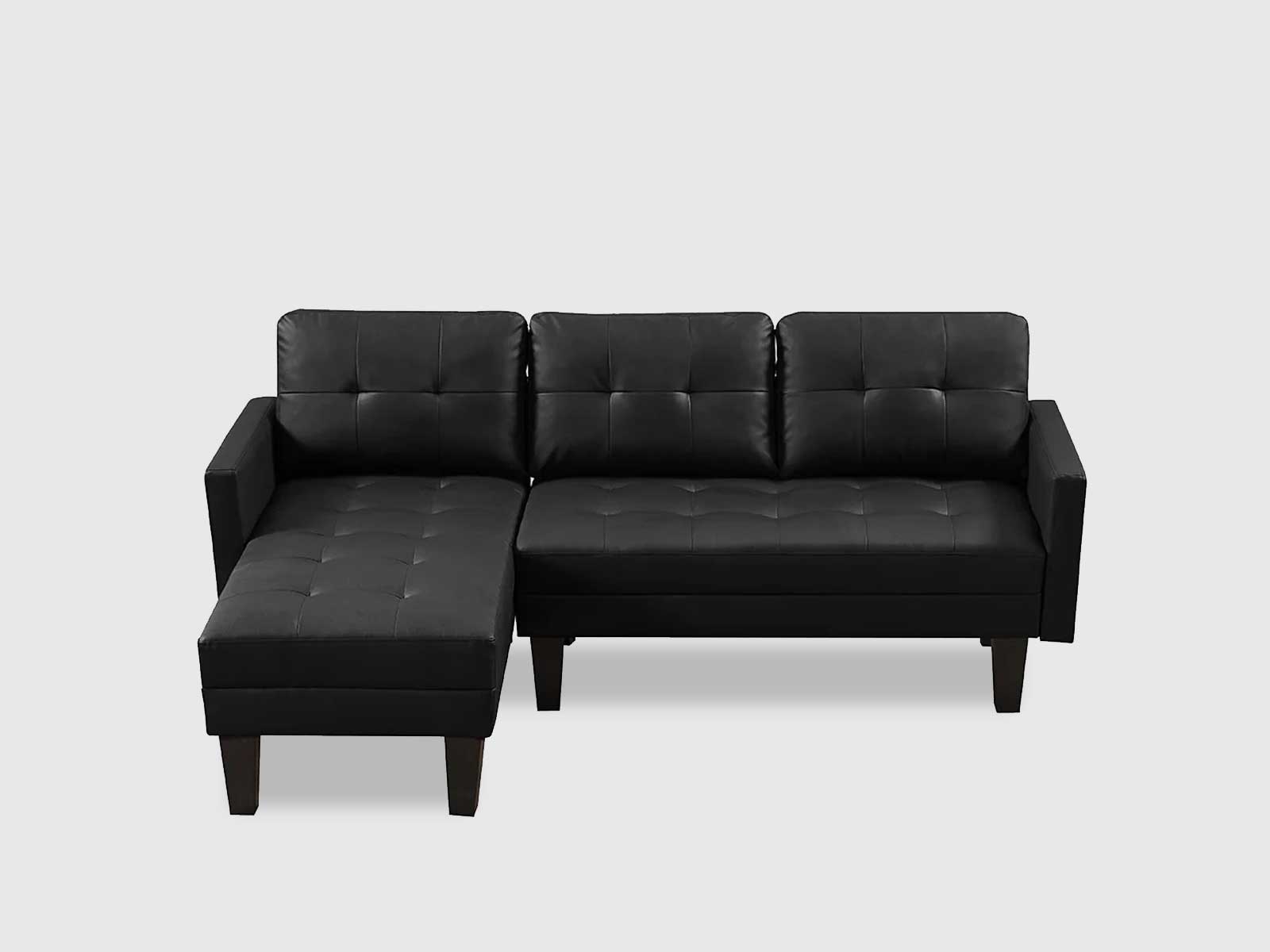 Duraster Chesterfield Vintage Leather Sofa Cum Bed #81 - Image 6