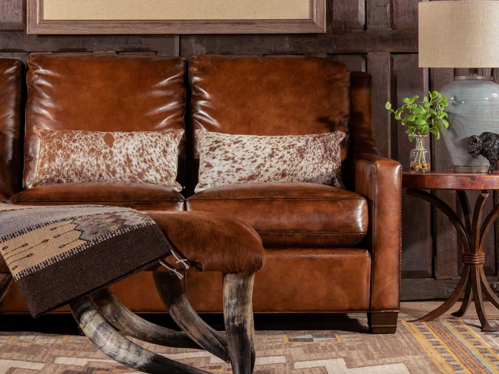 Duraster Three Seater Leather Sofa (Coffee Brown) #5 - Image 4