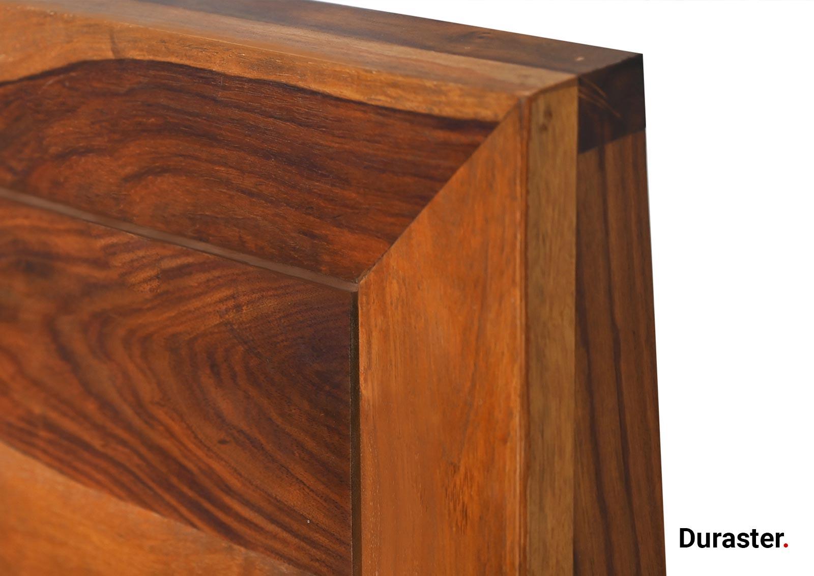Raygoor Modern Sheesham Wood Bed #1 - Duraster