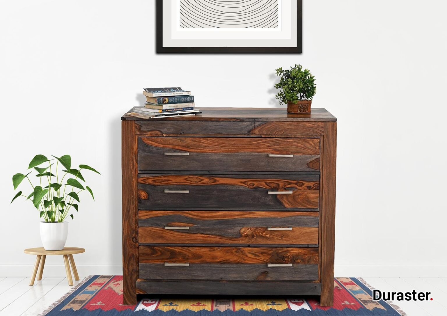 Raygoor Solid Sheesham Drawer Chest #1 - Duraster