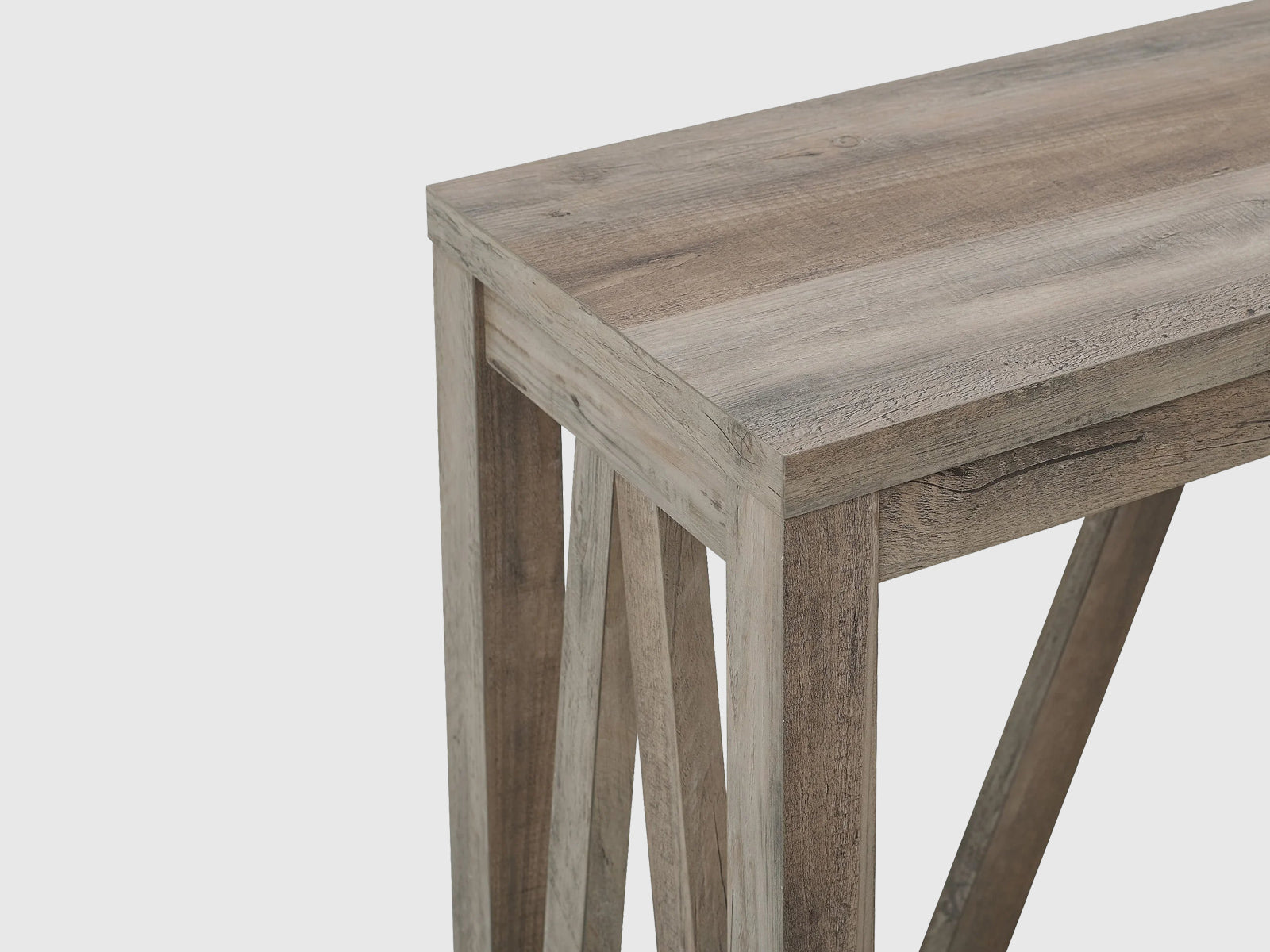 Duraster Goa Wooden Console Table (Shadow Gray) - Image 5