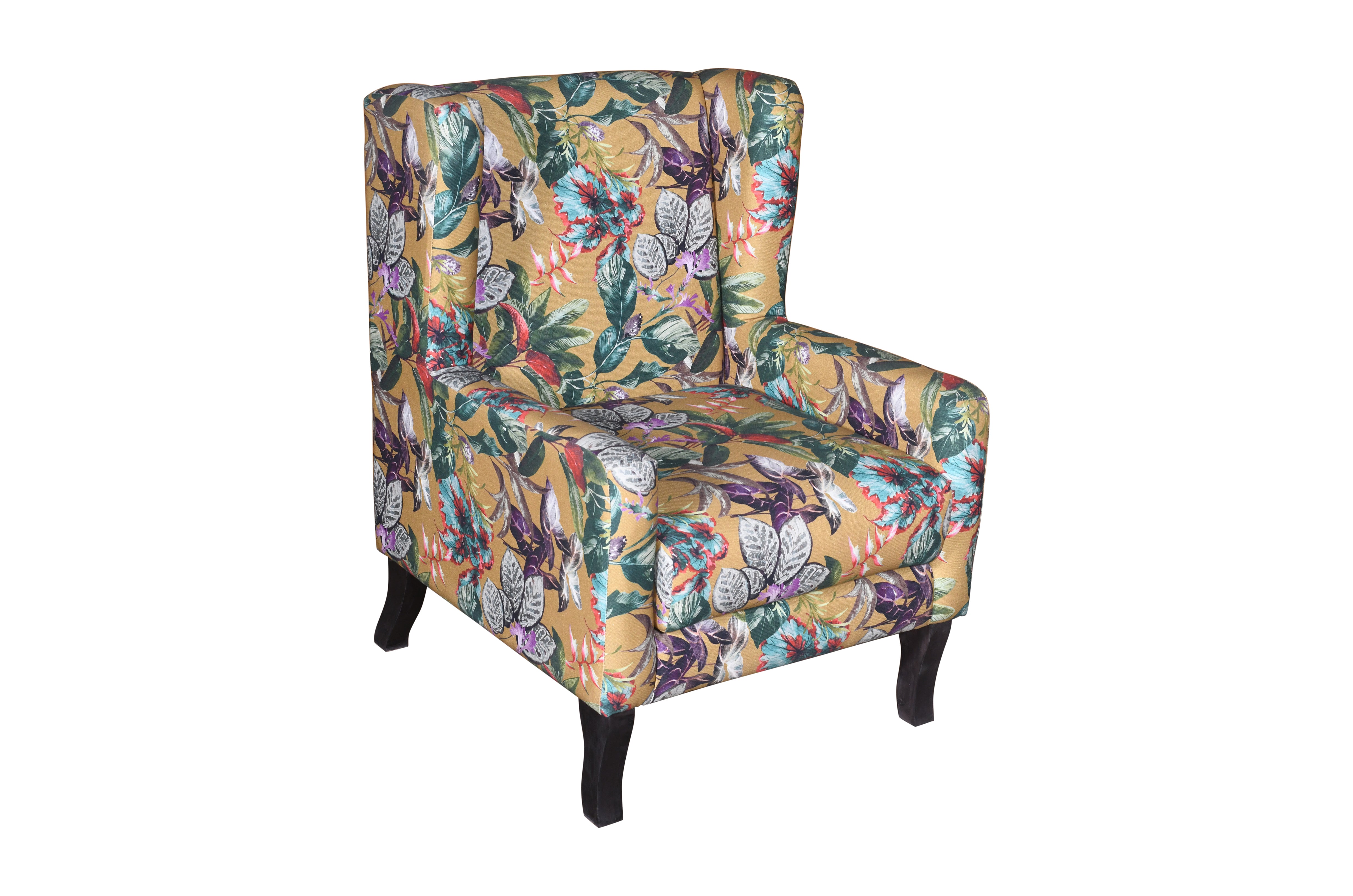 Duraster Nour Modern Wing Back Chair #4 - Image 3