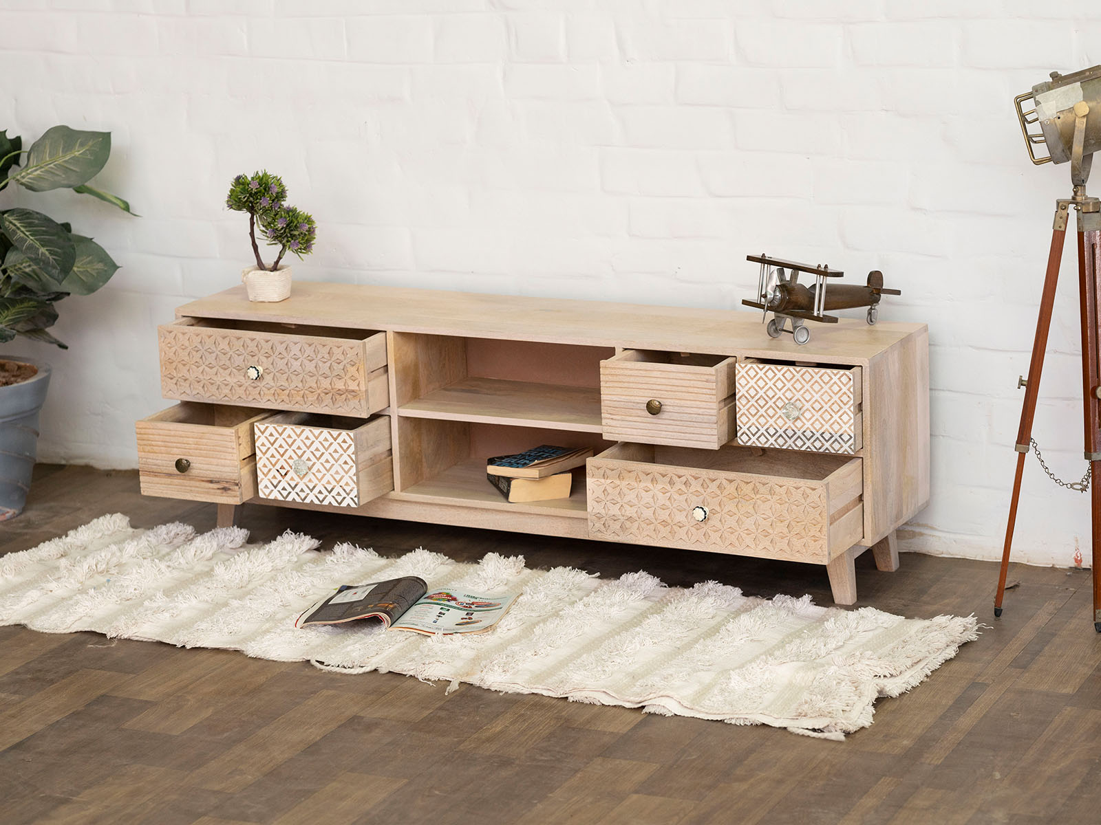 Duraster Ajenta Modern TV Unit Cabinet #1 - Image 4
