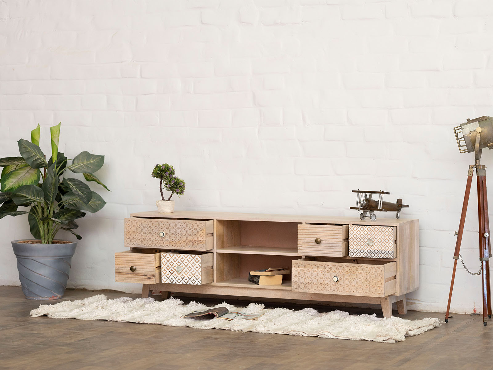 Duraster Ajenta Modern TV Unit Cabinet #1 - Image 5