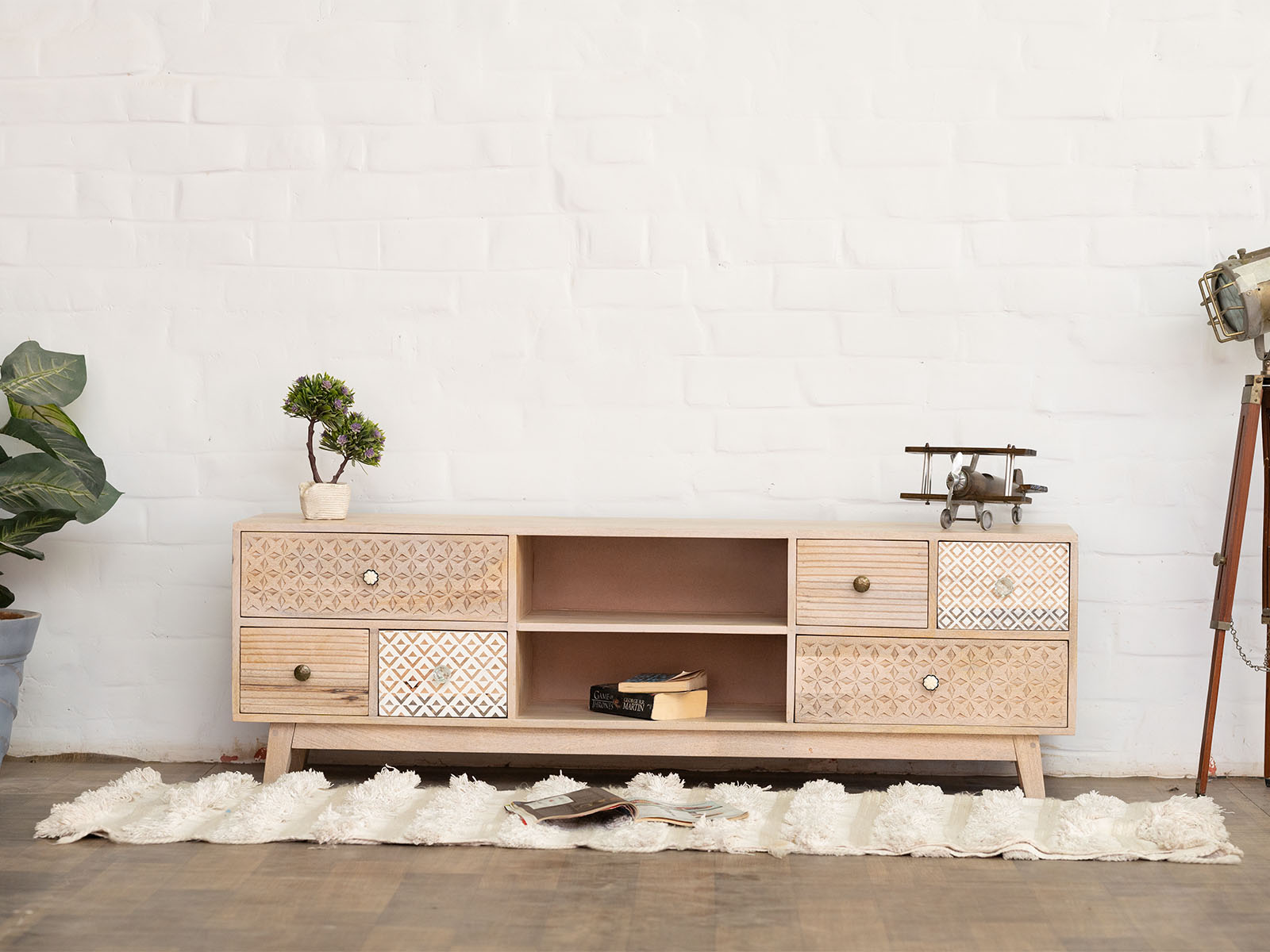 Duraster Ajenta Modern TV Unit Cabinet #1 - Image 2