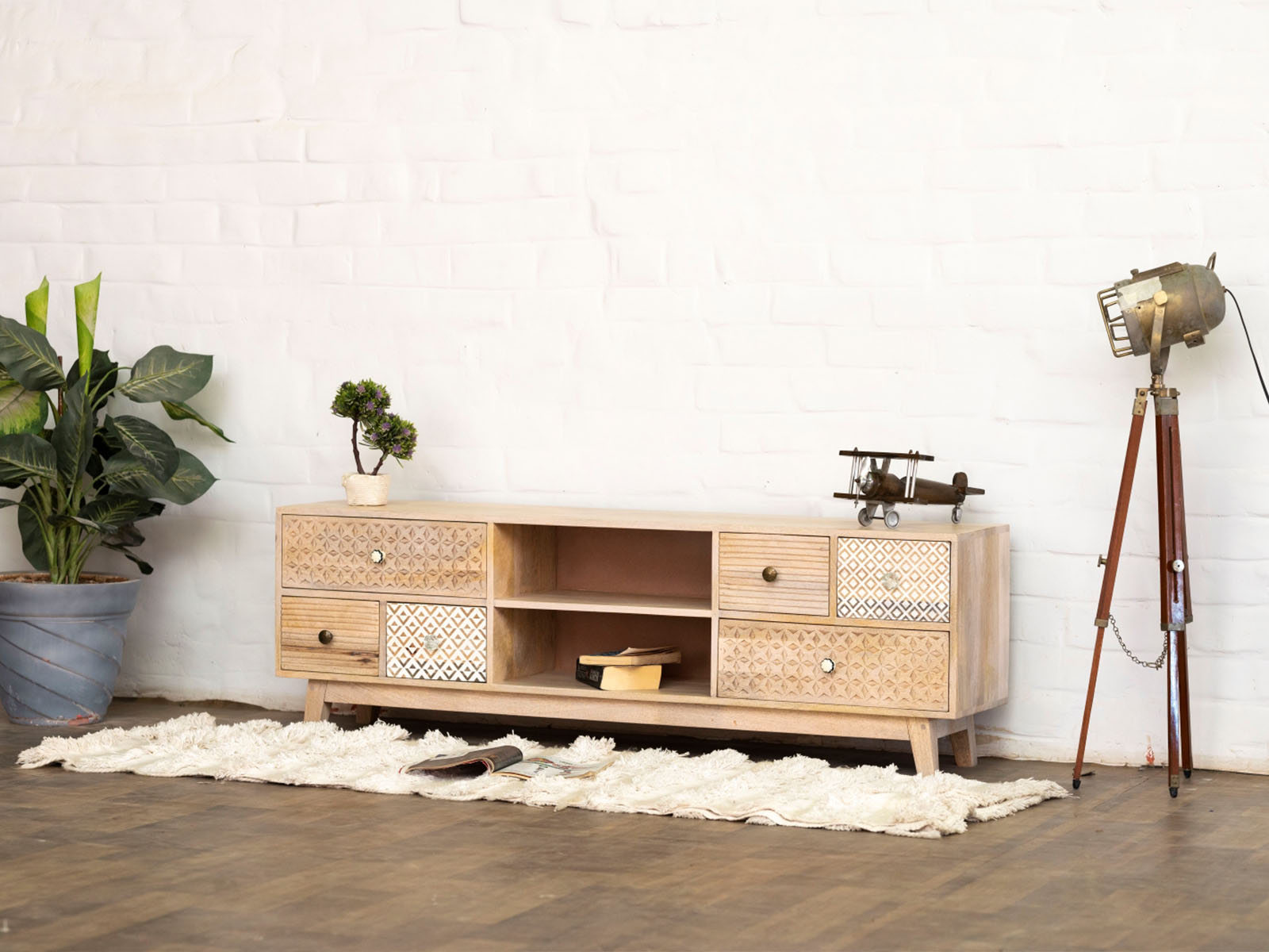 Duraster Ajenta Modern TV Unit Cabinet #1 - Image 3