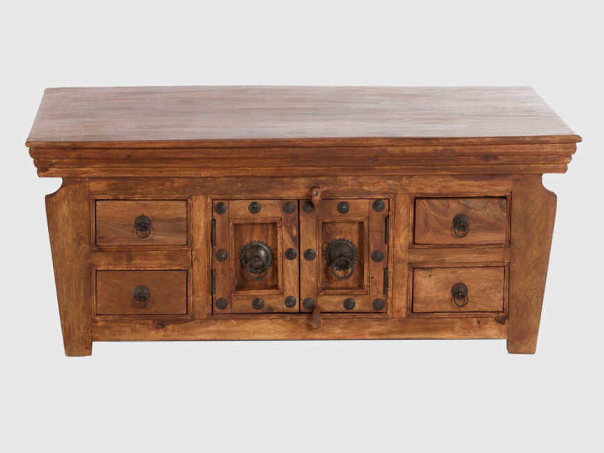 Sheesham Wood Coffee Table with Storage