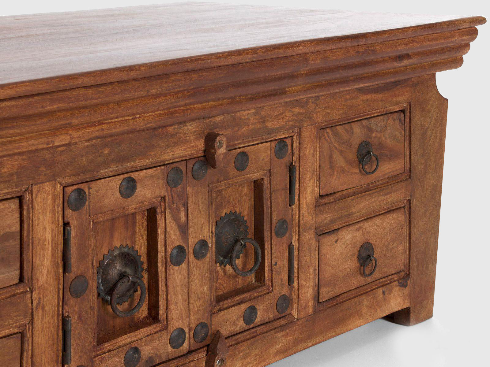 Sheesham Wood Coffee Table with Storage