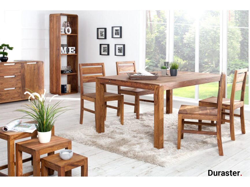 Rio Solid Sheesham wood  Set of Two Chairs#1 - Duraster