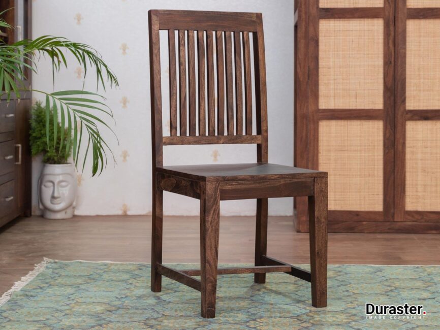 Tuscany Modern Sheesham Wood Dining Chair #1 - Duraster