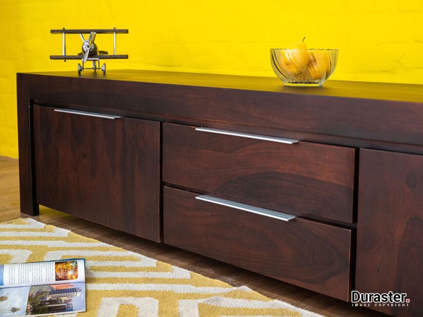 Tuscany Modern Acacia wood TV Unit #1 - Duraster