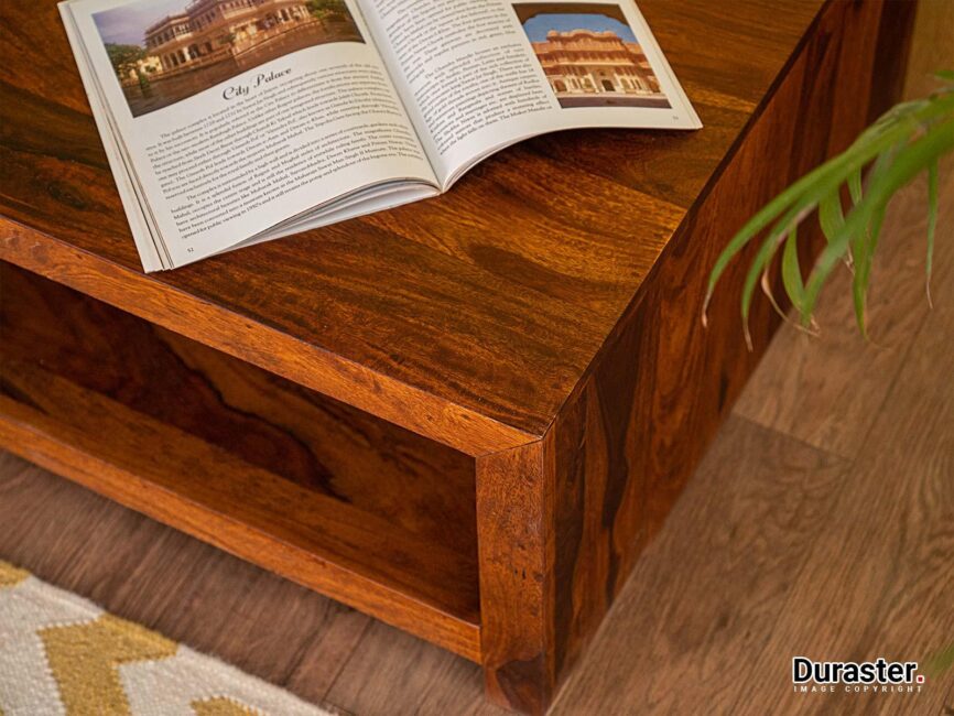 Ummed Modern Sheesham wood Coffee Table#2 - Duraster