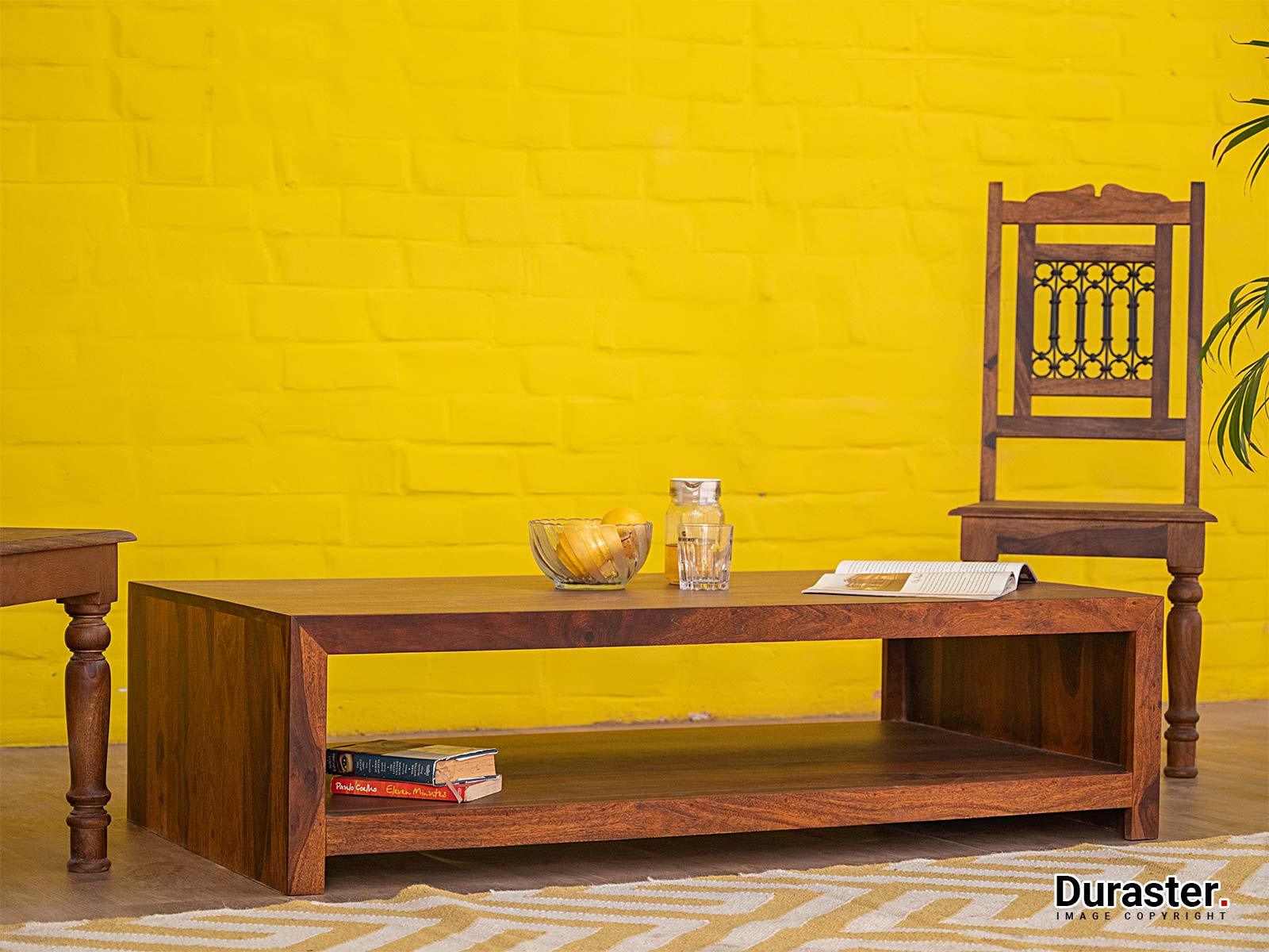 Ummed Modern Sheesham wood Coffee Table#2 - Duraster