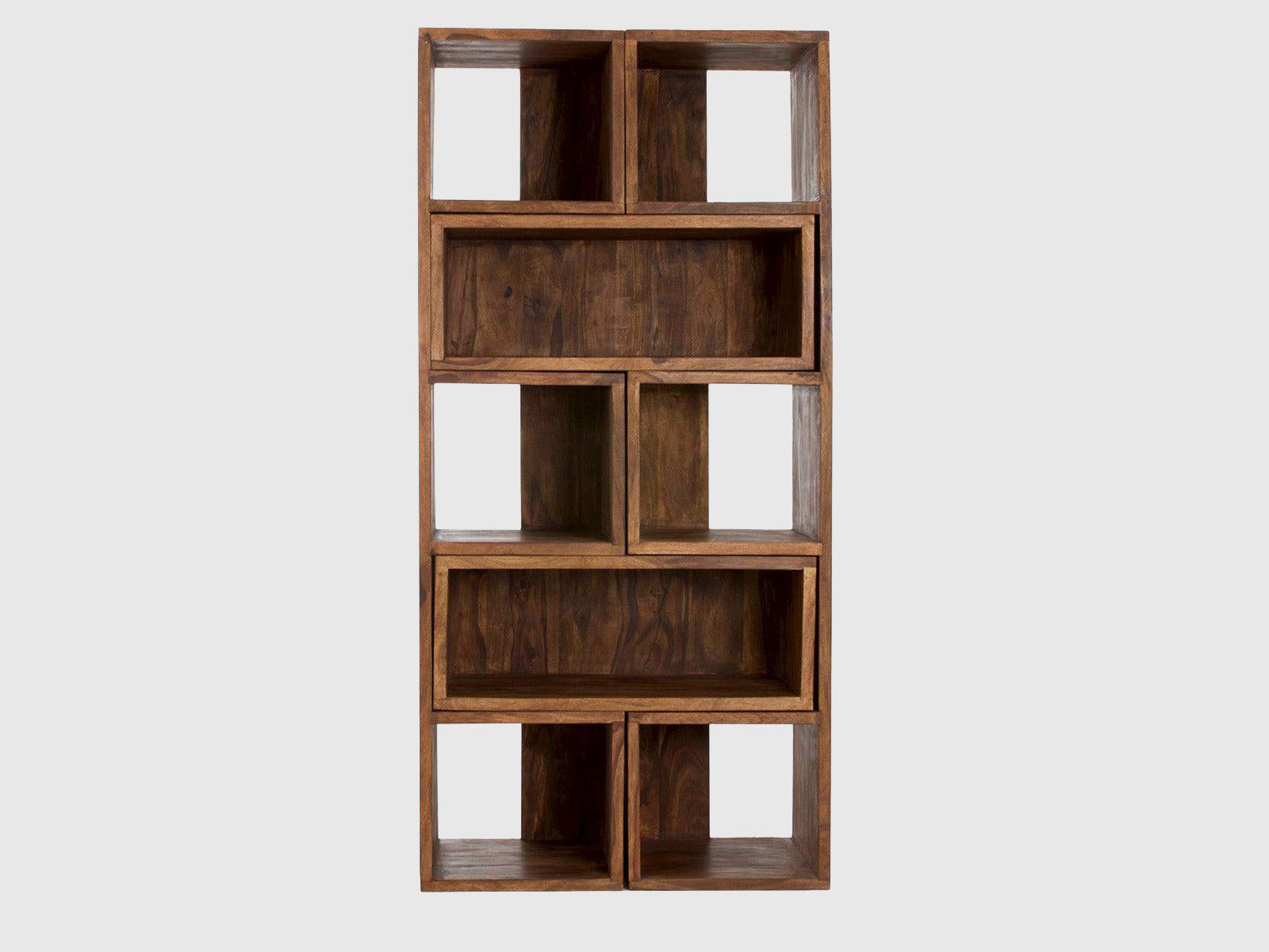 Duraster Ummed Modern Sheesham wooden Bookshelf #1 - Image 4