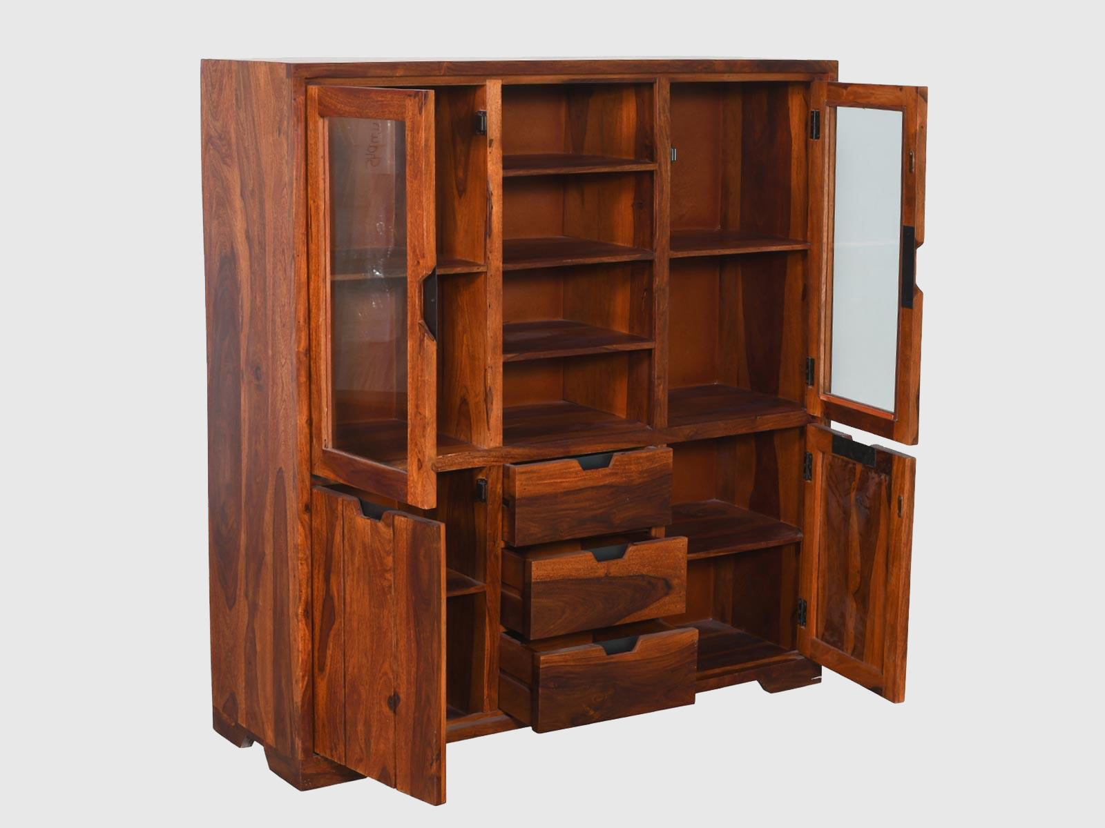 Duraster Ummed Solid Sheesham Wood Cabinet - Image 6