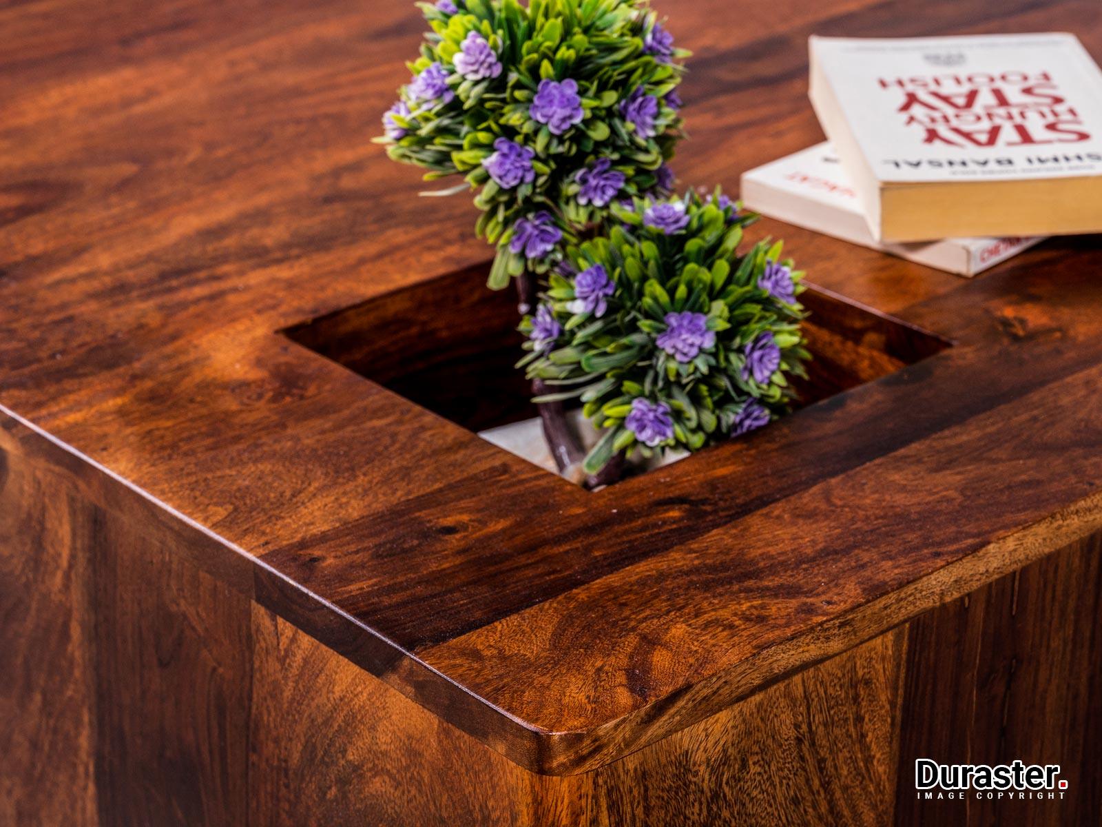 Ummed Solid Sheesham wood Coffee Table#1 - Duraster