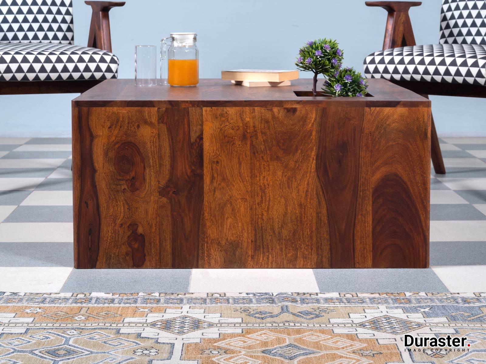 Ummed Solid Sheesham wood Coffee Table#1 - Duraster