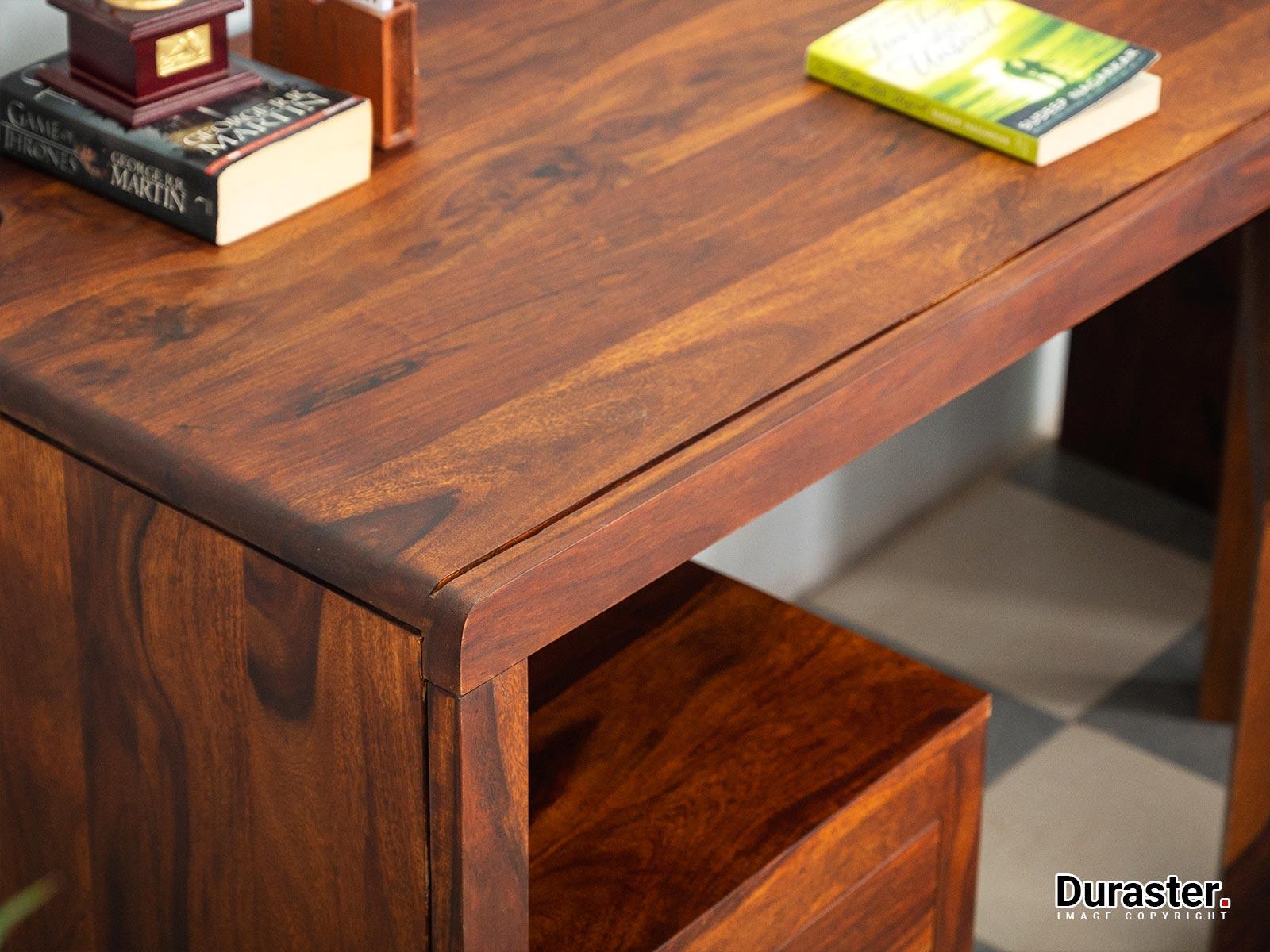 Ummed Solid Sheesham wood Study Desk#1 - Duraster