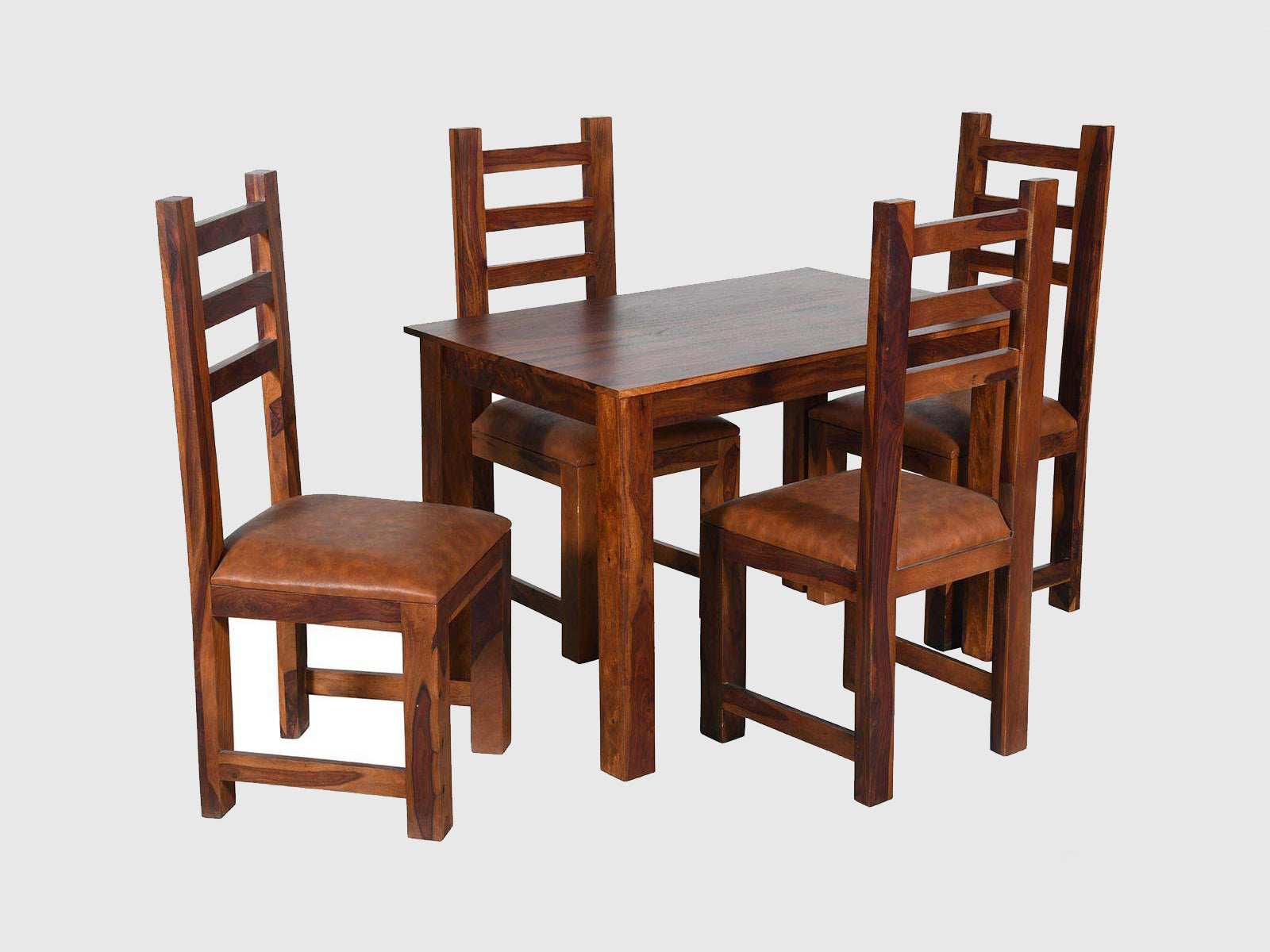 Duraster Ummed Transitional Sheesham Dining Set with Chairs #1 - Image 2