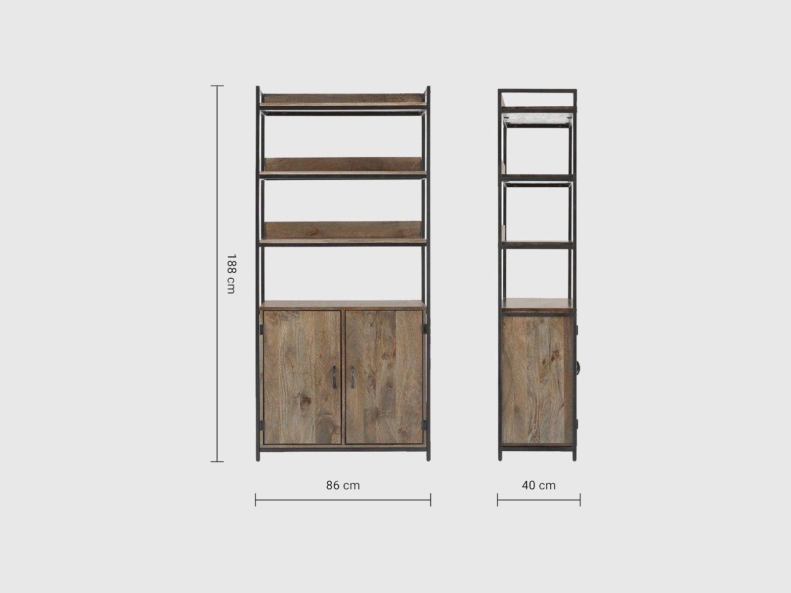 Duraster Verge Wooden Bookshelf #3 - Image 5
