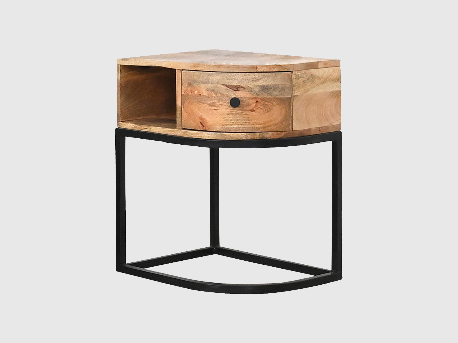 Duraster Verge Modern Bedside Table with Drawer - Image 2