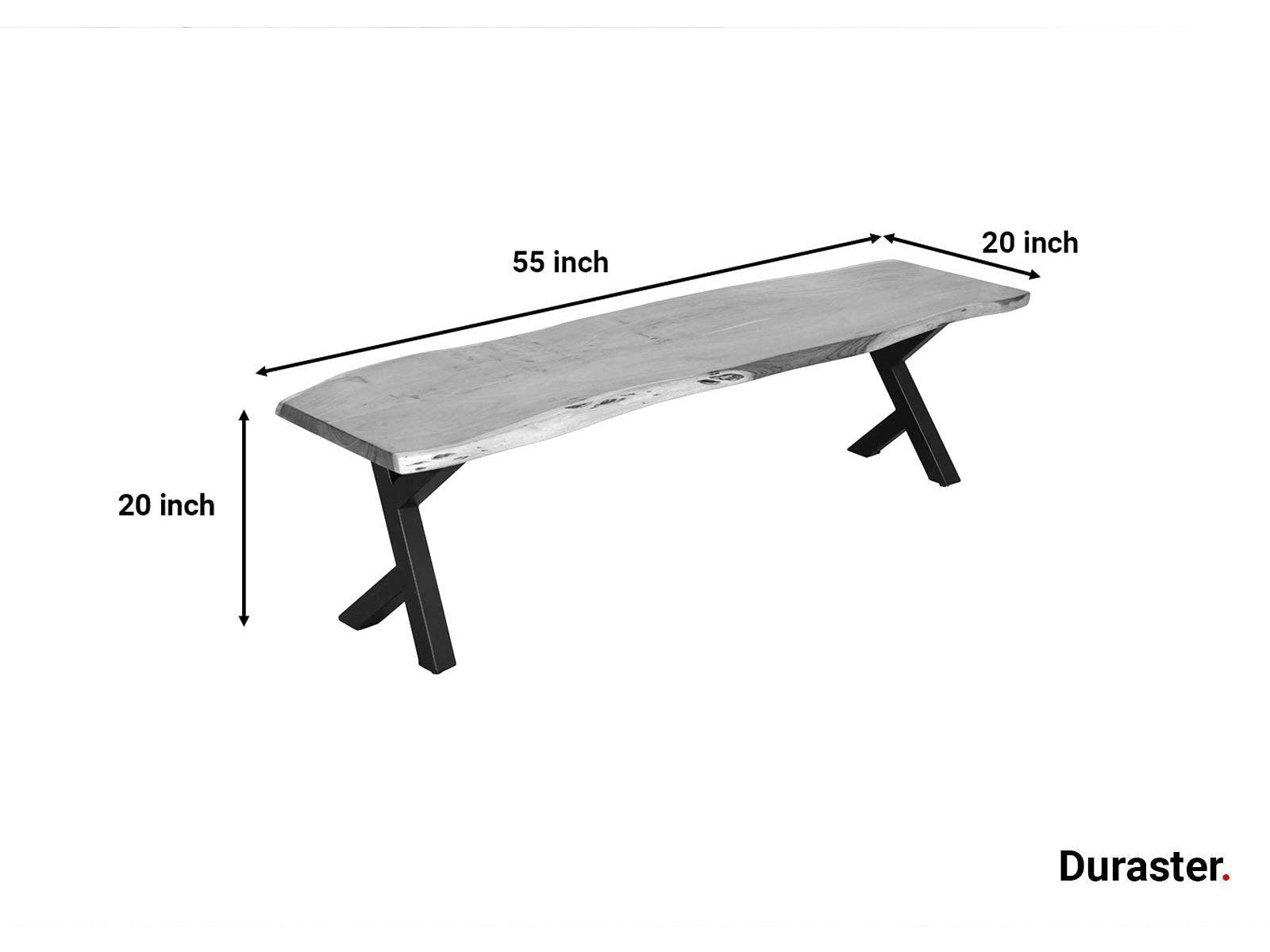 Duraster Verge Wooden Dining Bench #1 - Image 6