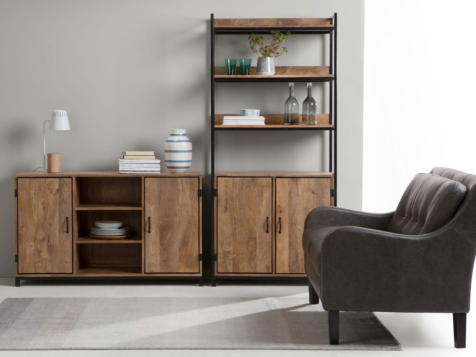 Duraster Verge Wooden Sideboard Cabinet #3