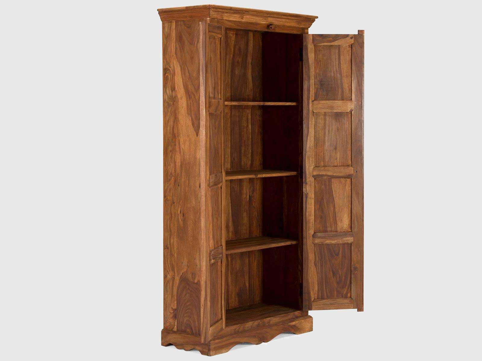 Duraster Vismit Colonial Style Sheesham Wood Wardrobe Cabinet #5 - Image 2