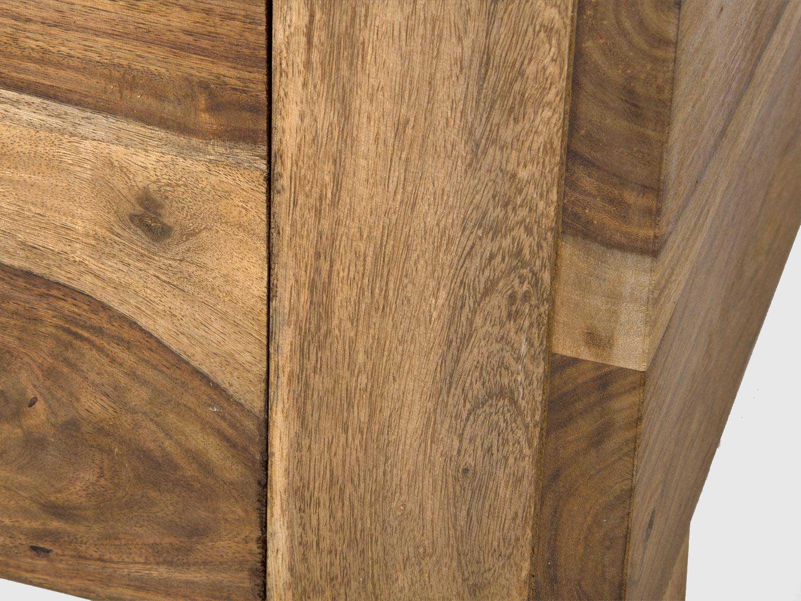 Duraster Vismit Modern Sheesham wood Storage King Size Bed #5 - Image 8
