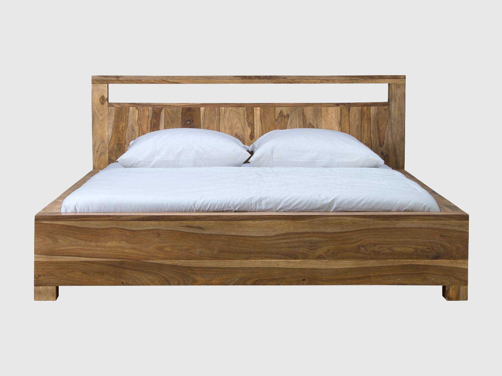 Duraster Vismit Modern Sheesham wood Storage Bed #5 - Image 3