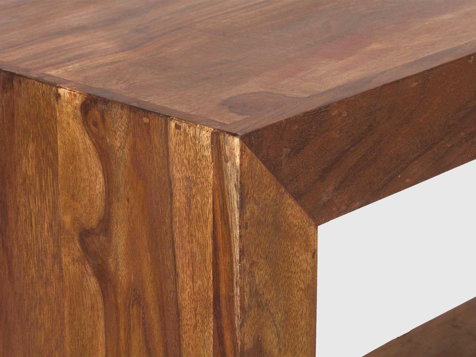 Duraster Vismit Modern sheesham wood Room Divider Bookshelf #5 - Image 4