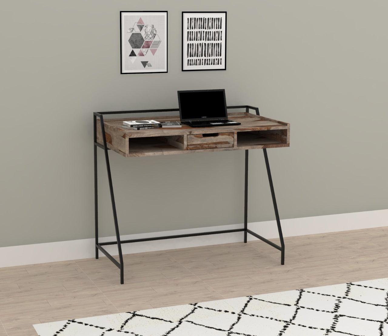 Alpaca Solid Sheesham Wooden Study Table #2 - Duraster